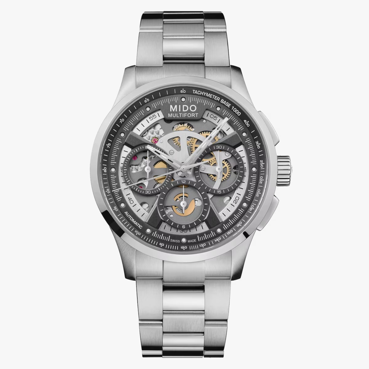 Orologio Mido Multifort Skeleton Chronograph
